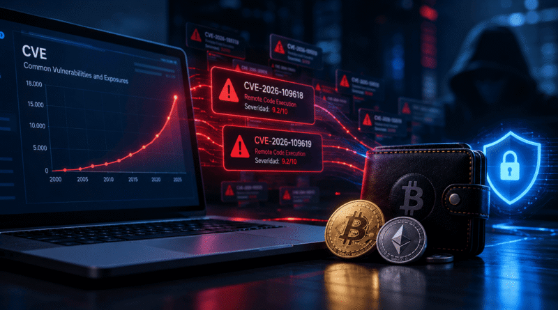 Aumenta exponencialmente el número de vulnerabilidades de ciberseguridad