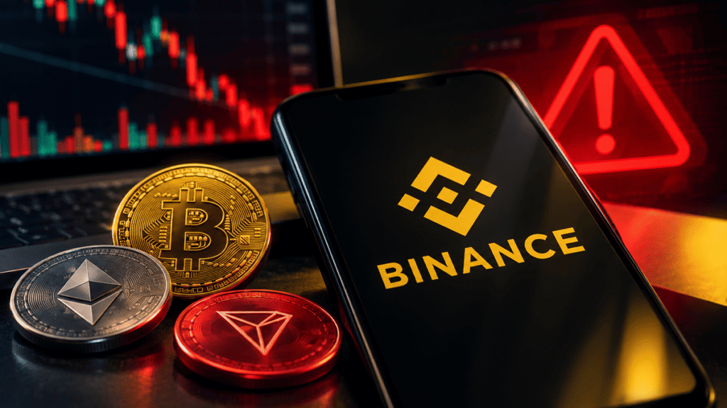 Binance suspende retiros tras reportes de movimientos no autorizados