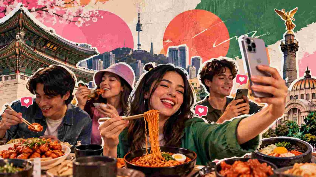 Corea del Sur logra 592 mil vistas en Instagram con campaña de creadores en México