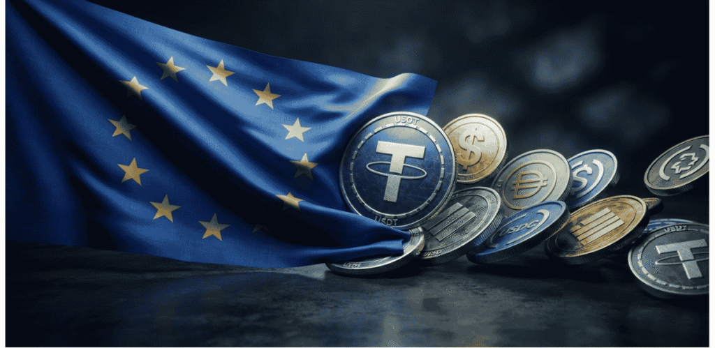 ESMA exige a plataformas de la UE retirar servicios con stablecoins fuera de MiCA