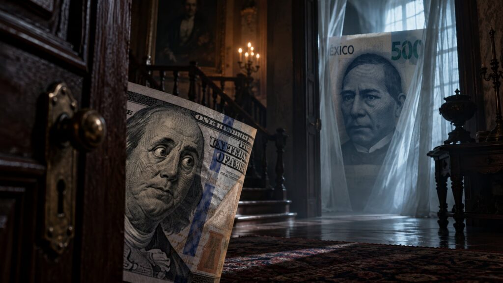 El peso mexicano se aprecia frente al dólar