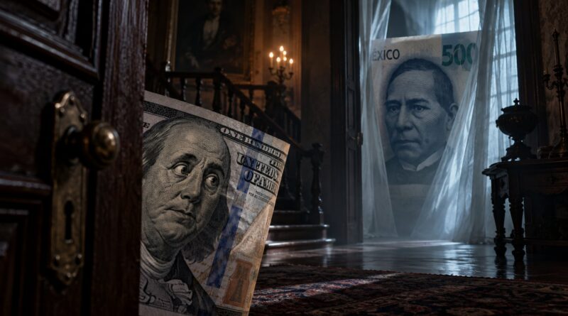El peso mexicano se aprecia frente al dólar