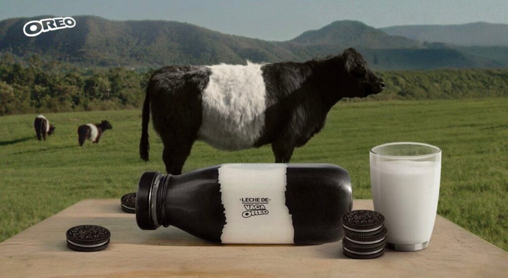 Oreo lanza campaña con vacas y galletas que gana premio Effie