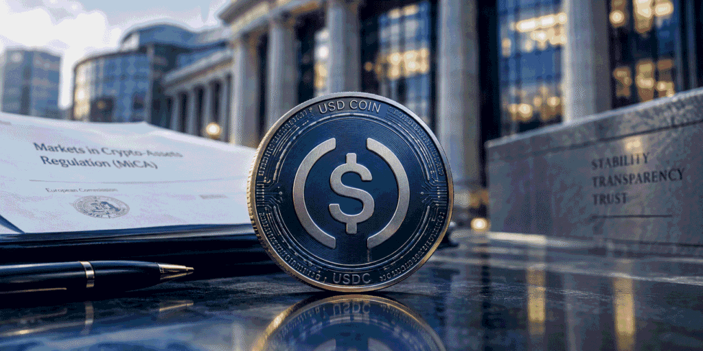 USDC se cataloga como token de dinero electrónico significativo en Europa