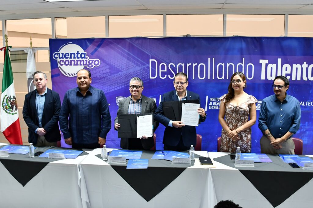 Inadet, Conalep e Intermex capacitan a estudiantes para la industria local