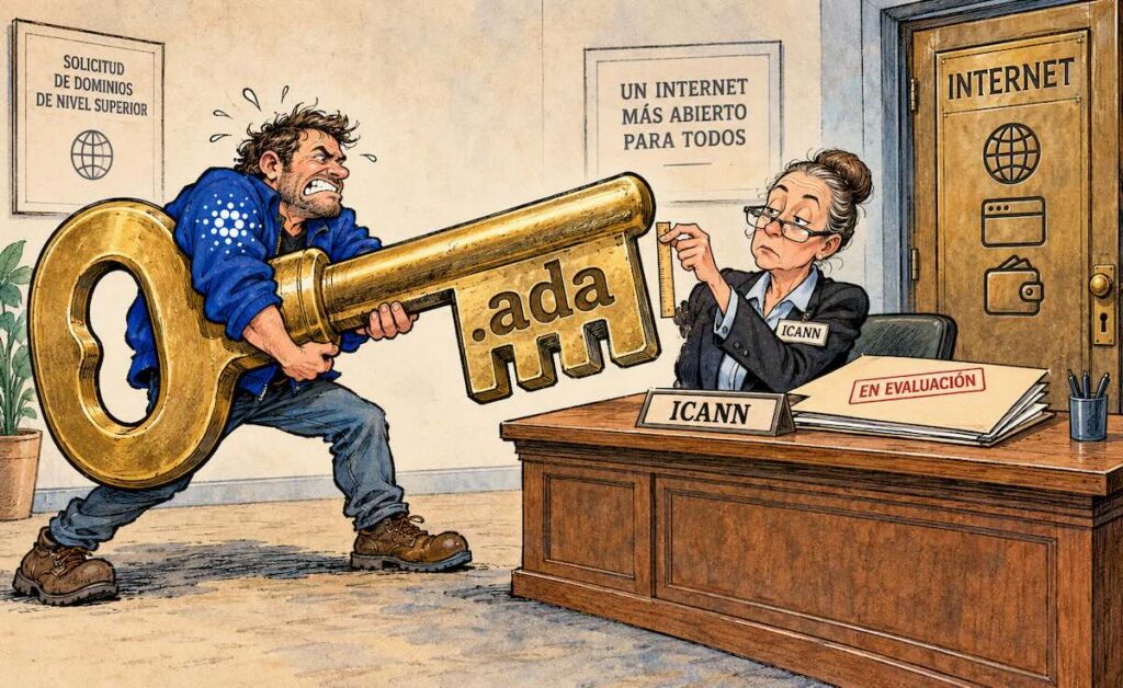 Fundación Cardano avanza a siguiente fase para registrar dominio .ada en ICANN