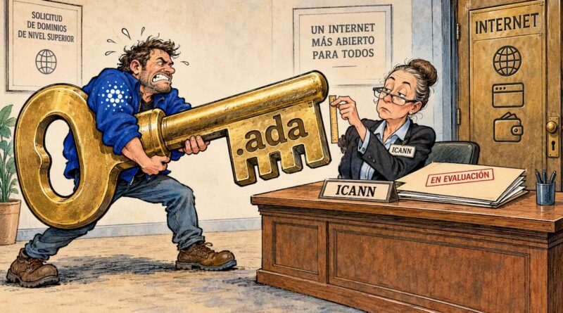 Fundación Cardano avanza a siguiente fase para registrar dominio .ada en ICANN