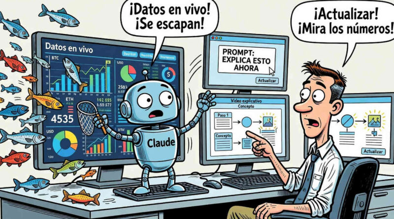 Anthropic añade paneles en vivo y videos animados a Claude con dos funciones beta