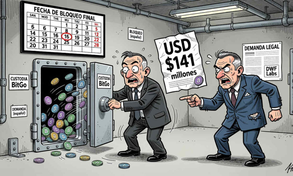 BitGo enfrenta demanda de 141 mdd por romper bloqueo de tokens con DWF Labs