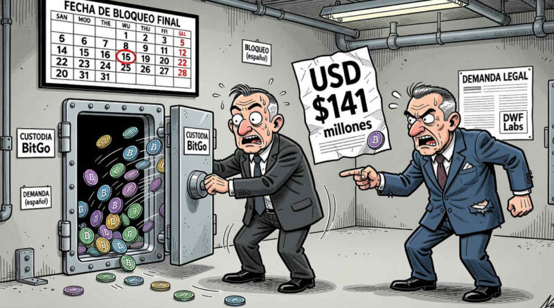 BitGo enfrenta demanda de 141 mdd por romper bloqueo de tokens con DWF Labs