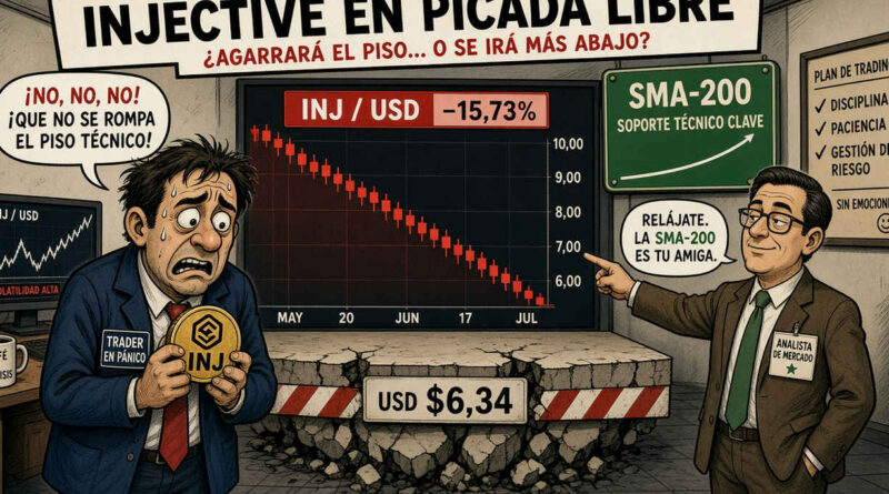 INJ retrocede 5.39% el 9 de octubre con volumen sobre el promedio mensual