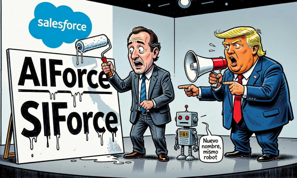 Salesforce cambia el nombre de su plataforma AIForce a SIForce