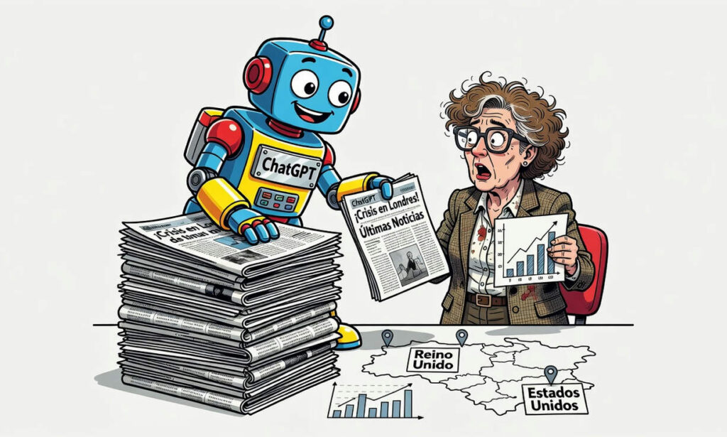 ChatGPT lidera en citas a medios informativos frente a otras IA, revela Semrush