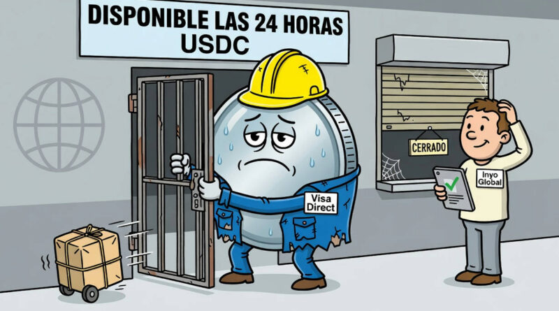 Visa Direct y Inyo Global lanzan financiación previa con USDC