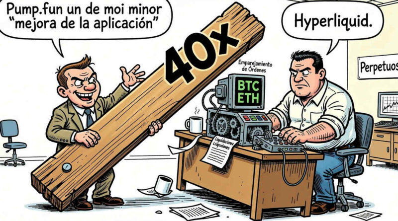 Pump.fun activa futuros perpetuos con apalancamiento de hasta 40x