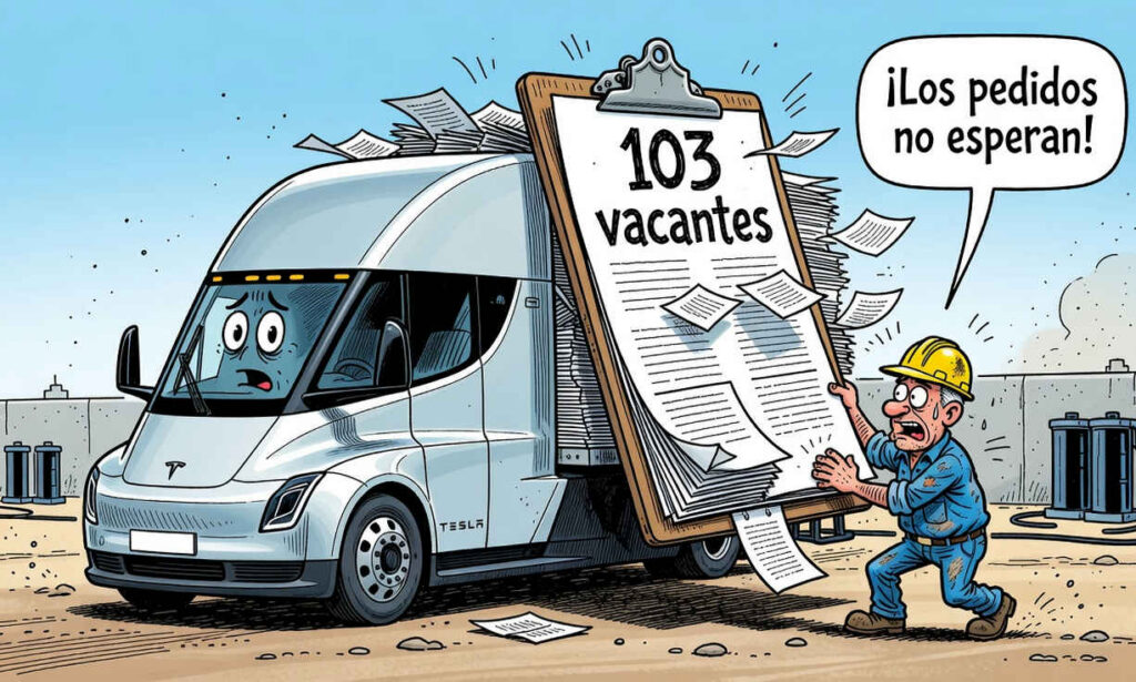 Tesla publica 103 vacantes para su camión Semi en Nevada
