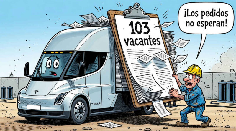 Tesla publica 103 vacantes para su camión Semi en Nevada