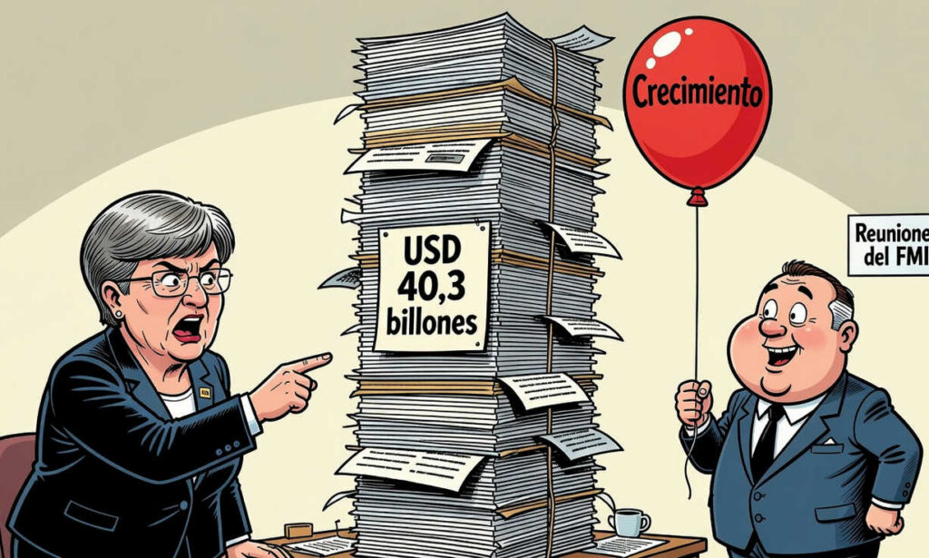 La deuda estadounidense alcanza USD $40,3 billones