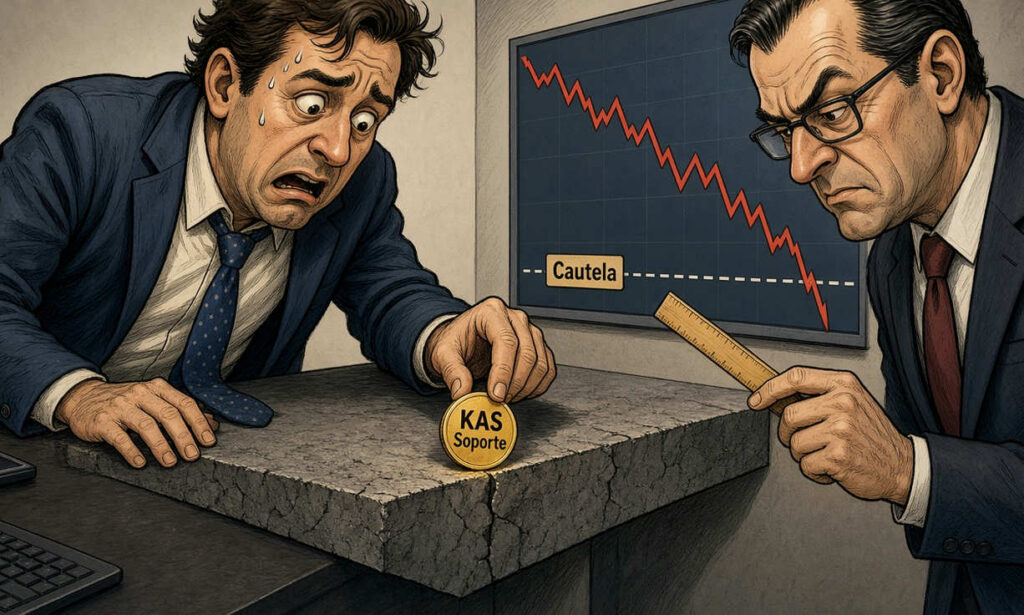 KAS retrocede 4,64% el 17 de octubre de 2026