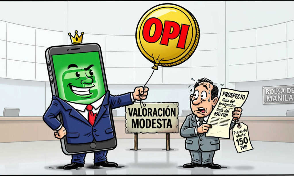 Mynt, matriz de GCash, fija precio de OPI en PHP 6,60 por acción