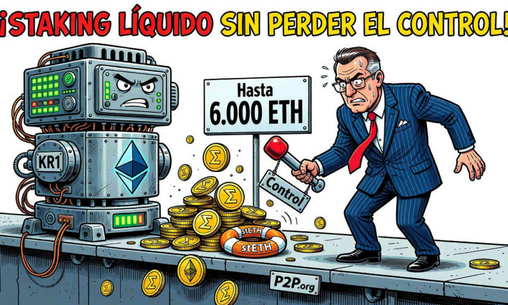 KR1 activa validadores de Ethereum y planea staking de 6.000 ETH