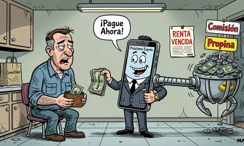 Millones de estadounidenses usan aplicaciones de adelanto de salario con altas tarifas