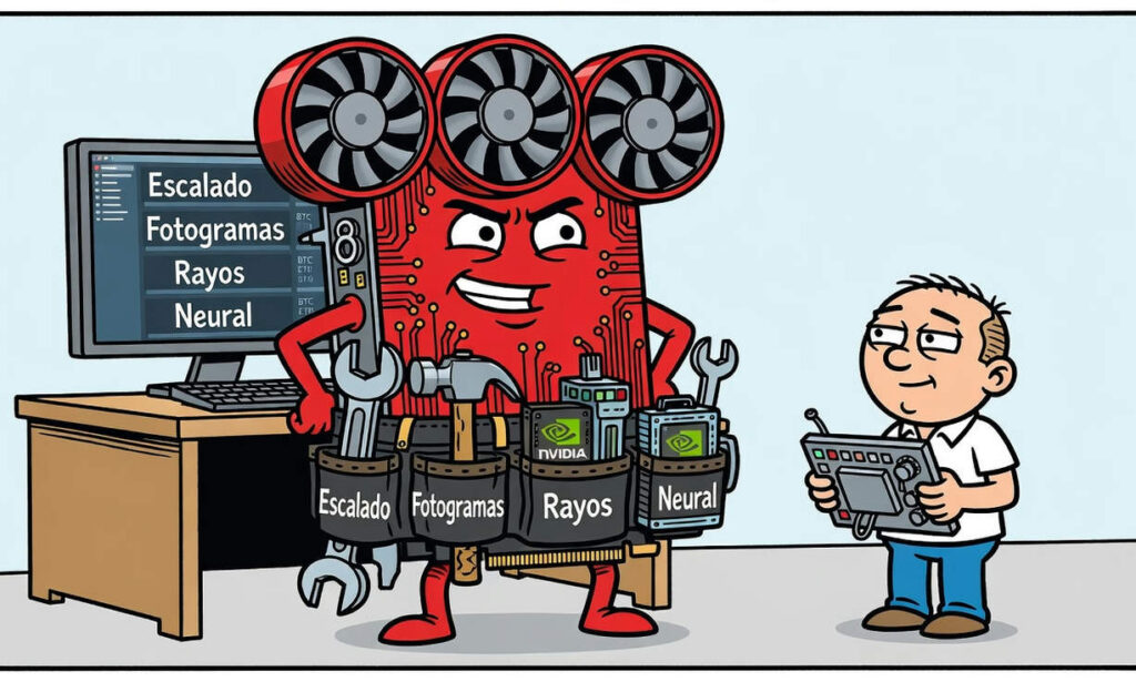 Mod independiente incorpora DLSS en tarjetas Radeon
