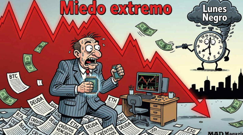 Índice de Miedo y Codicia de CNN alcanza 18 puntos tras caídas en tecnología y