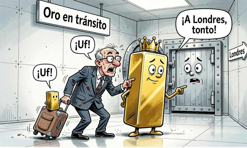 Bancos centrales reorganizan reservas de oro en el extranjero