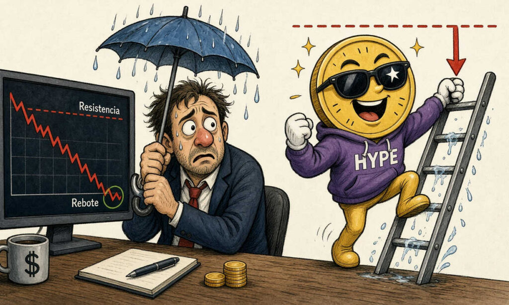 HYPE sube 1,85% en USD, pero análisis técnico advierte debilidad