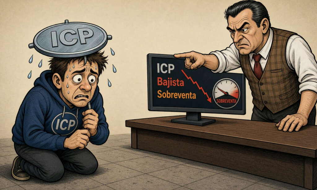 ICP cae 2,98% el 22 de octubre de 2026