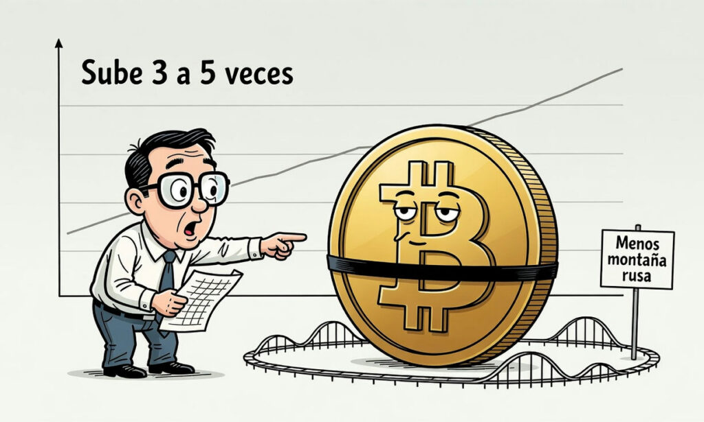 Bitcoin podría multiplicarse entre 3 y 5 veces, según CryptoQuant