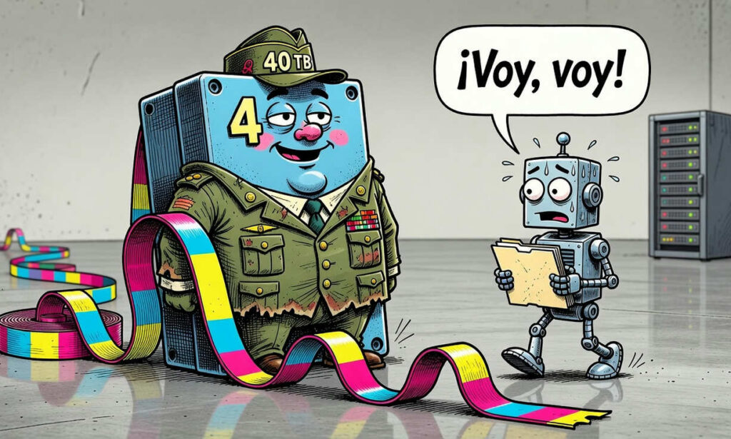 LTO-10 eleva capacidad a 40 TB y proyecta 365 TB con LTO-14
