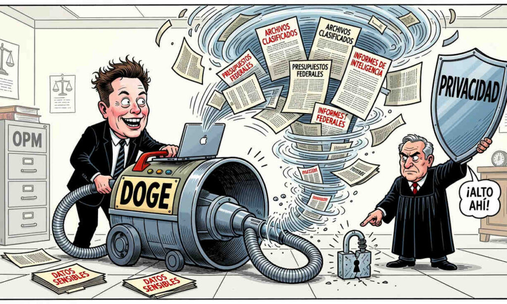 Jueza federal ordena a OPM por violar ley de privacidad al compartir datos con DOGE