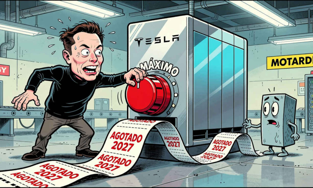 Tesla incrementa producción de Megapack tras alta demanda de centros de datos de IA
