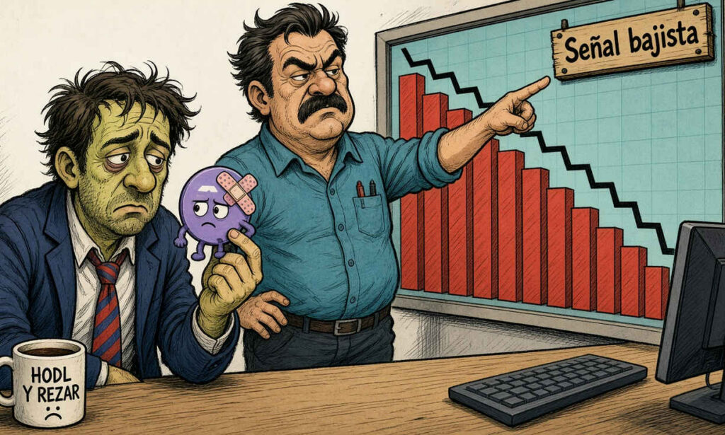 APT registra caída y señales técnicas mixtas