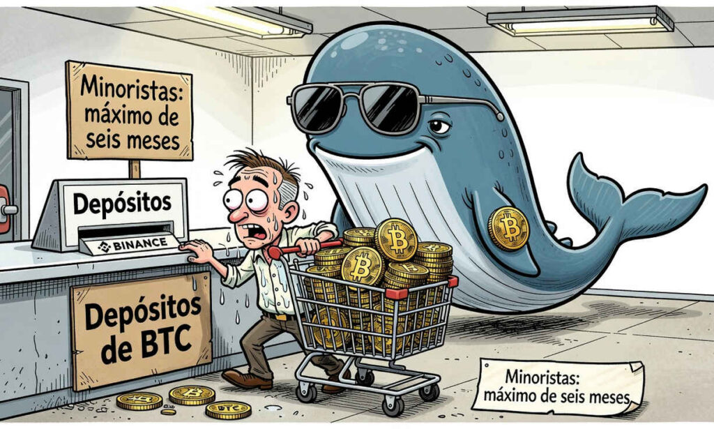 Depósitos minoristas de Bitcoin en Binance alcanzan máximo de seis meses