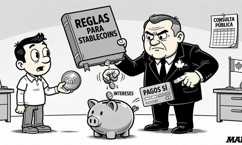 Canadá abre consulta pública sobre reglas para stablecoins