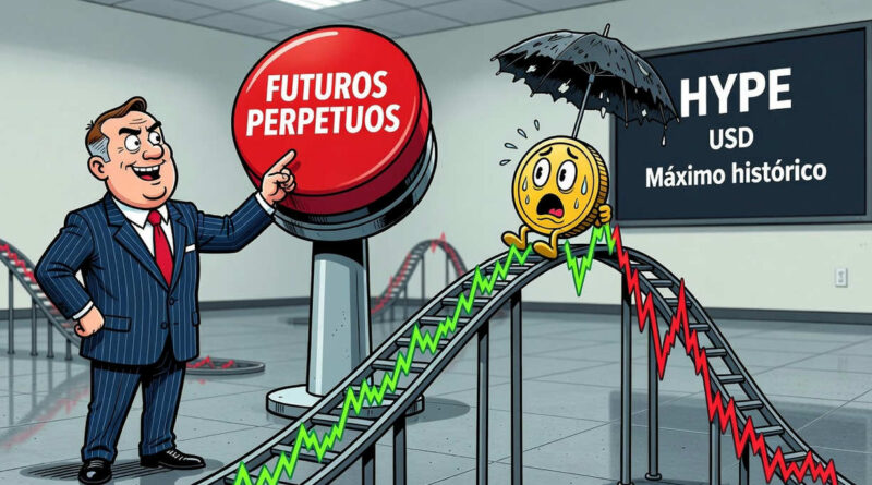 HYPE sube 13% tras anuncio de ICE sobre futuros perpetuos