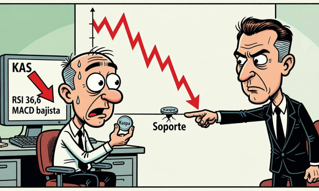Kaspa (KAS) retrocede 3,16% el 31 de octubre de 2026