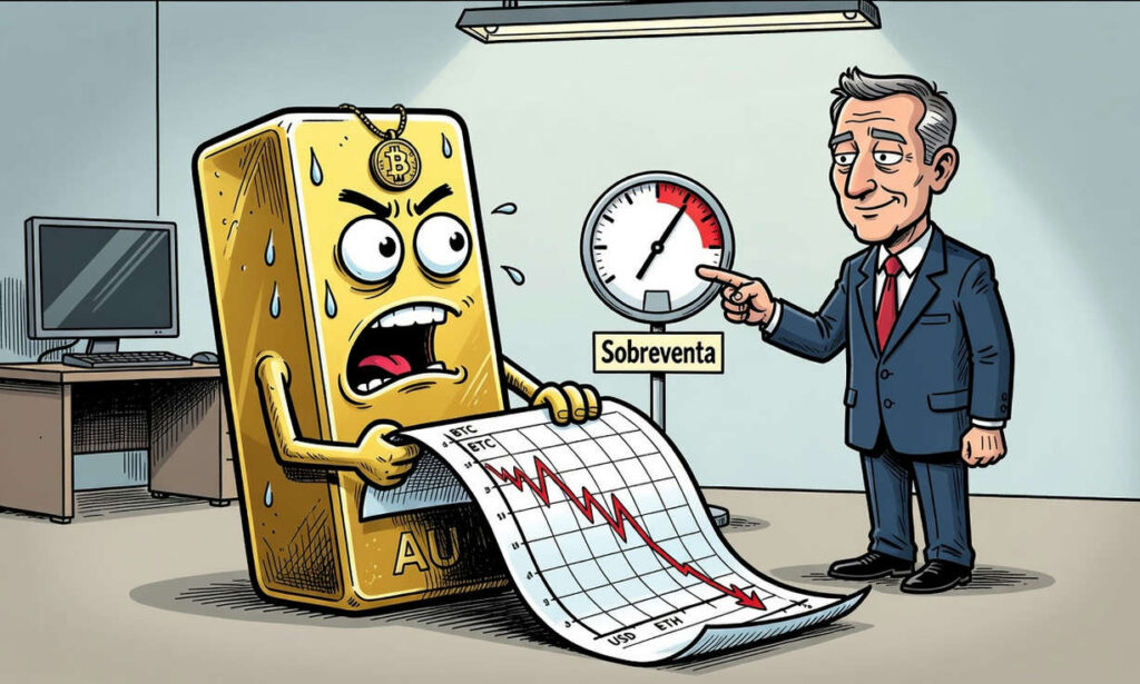 PAX Gold retrocede 2,49% en el cierre del 31 de octubre de 2026