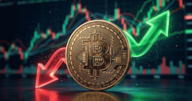 Presión vendedora en Estados Unidos y salidas de ETF frenan cotización de Bitcoin