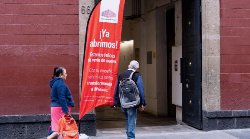 Monte de Piedad fija plazos y beneficios para recuperar prendas tras huelga