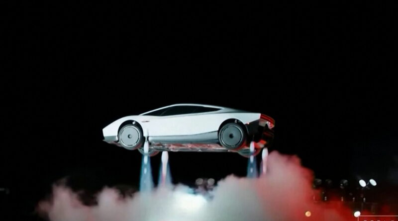Elon Musk presenta auto volador de Tesla en evento de SpaceX en Texas