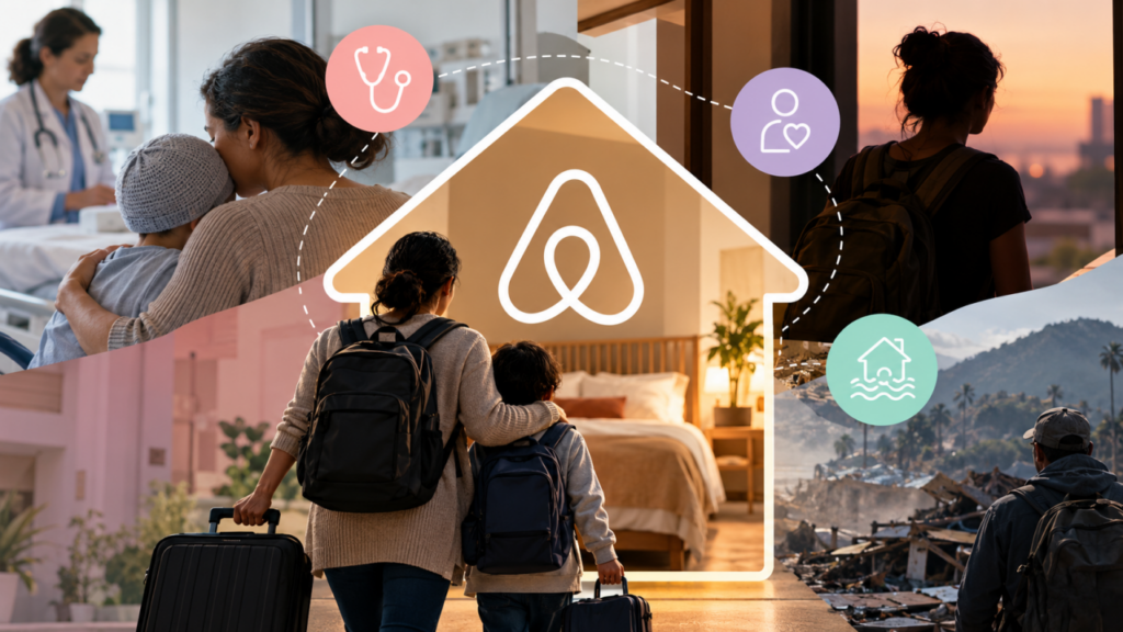 Airbnb destinará 500 millones de dólares para alojamiento gratuito en emergencias
