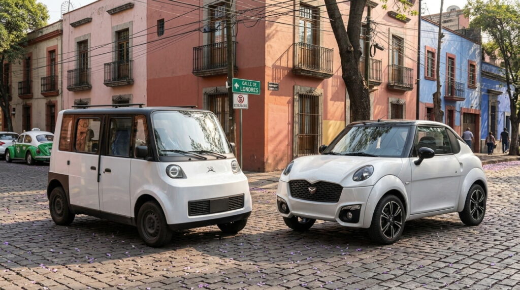 Llega a México un mini auto eléctrico que no es Olinia
