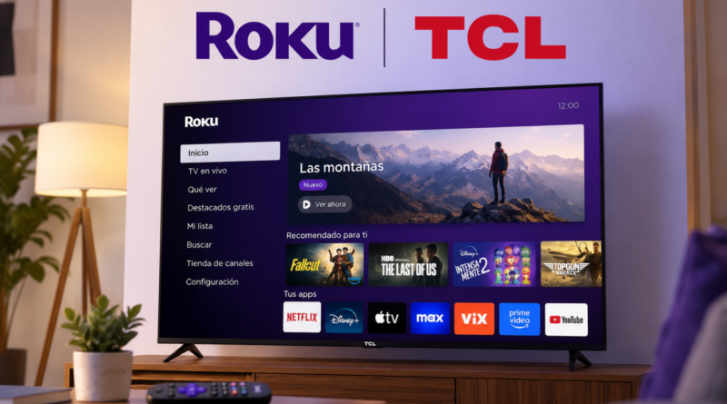 Roku y TCL fortalecen alianza para competir en mercado mexicano de televisores
